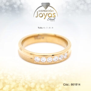 Anillo - Acero -  -  -    T: 7 - 86181470