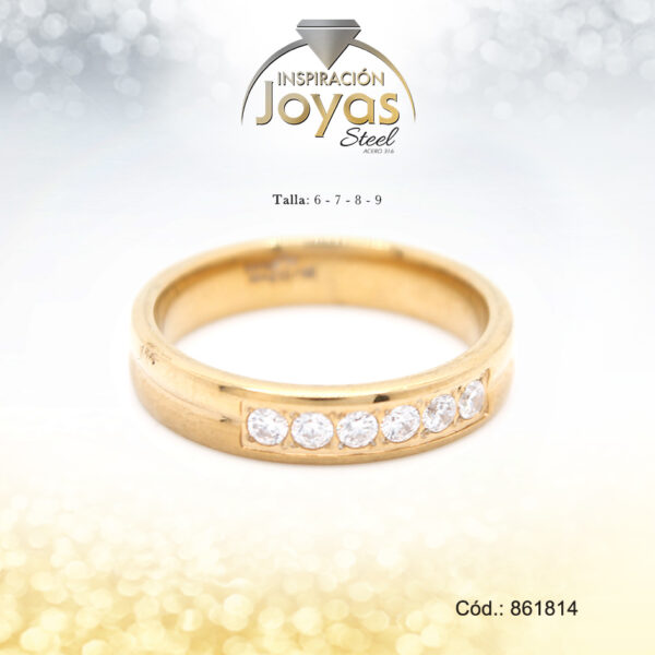 Anillo - Acero -  -  -    T: 7 - 86181470