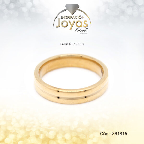 Anillo - Acero -  -  -    T: 7 - 86181570