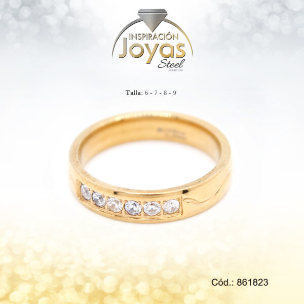 Anillo - Acero -  -  -    T: 8 - 86182380