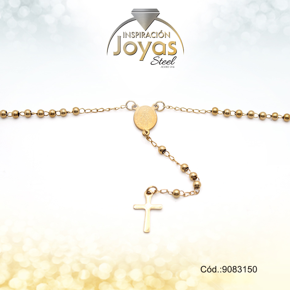 Rosario Acero Dorado - 9083150