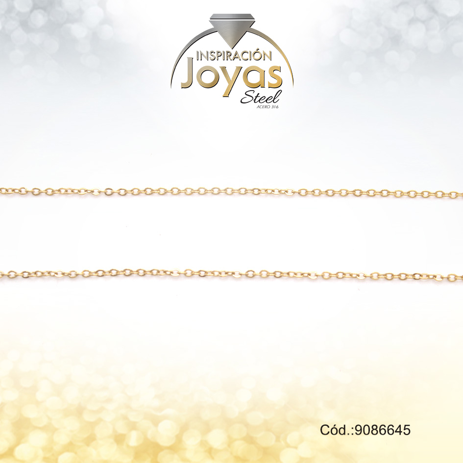 Cadena Acero Dorado - 9086645