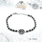 Pulsera de Acero Caballero 2 Tonos Sin Placa   Medida 21 cm - 8033821