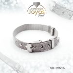 Pulsera de Acero Aleación Malla Plateado Correa   Medida 22 cm - 8042422