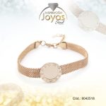 Pulsera de Acero Aleación Malla Dorado Reloj   Medida 18 cm - 8042518