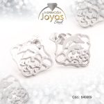 Zarcillo de Acero Variado Plateado Delfín - 840069 - Imagen 2