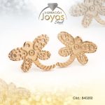 Zarcillo de Acero Variado Dorado Libélula - 840260