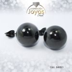 Zarcillo de Acero Esfera Negro Esfera - 840521 - Imagen 2