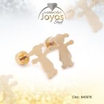 Zarcillo de Acero - Bebé - Dorado - Niños - 840976