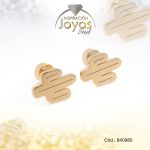 Zarcillo de Acero - Bebé - Dorado - Cactus - 840980