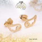 Zarcillo de Acero Variado Dorado Ratón - 841025