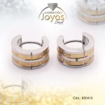 Argolla de Acero Huggies 2 Tonos Círculo - 850410