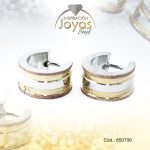 Argolla de Acero Huggies 3 Tonos Círculo - 850706