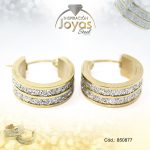 Argolla de Acero Huggies 2 Tonos Círculo - 850877