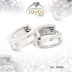 Argolla de Acero Aleación Nacar Plateado Círculo  - 850968