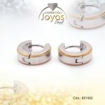 Argolla de Acero Huggies 3 Tonos Círculo - 851062