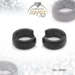 Argolla de Acero Huggies Negro Círculo - 851063