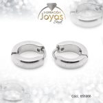 Argolla de Acero Huggies Plateado Círculo - 851066