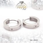 Argolla de Acero Huggies Plateado Círculo - 851073