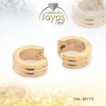 Argolla de Acero Huggies Dorado Círculo - 851113