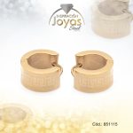 Argolla de Acero Huggies Dorado Círculo - 851115