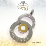 Dije de Acero Variado  2 Tonos Bvlgari - 870008