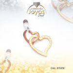 Dije de Acero Variado  3 Tonos Corazón - 870058