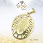 Dije de Acero Religioso  Dorado Virgen La Milagrosa - 870186