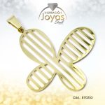 Dije de Acero Variado Dorado Mariposa - 870253