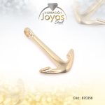 Dije de Acero Variado  Dorado Ancla - 870356