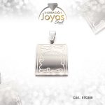 Dije de Acero Variado  Plateado Graduación - 870388