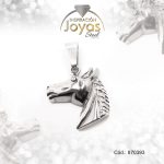 Dije de Acero Variado  Plateado Caballo - 870393