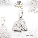 Dije de Acero Variado  Plateado Caballo - 870395