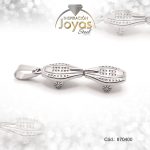 Dije de Acero Variado  Plateado Patineta - 870400