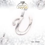 Dije de Acero Letra Plateado U - 870462