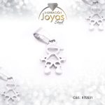 Dije de Acero Variado  Plateado Niño - 870531