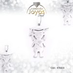 Dije de Acero Variado  Plateado Niño - 870533