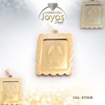 Dije de Acero Religioso Dorado Virgen Milagrosa - 870538