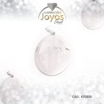 Dije de Acero Religioso Plateado Virgen Milagrosa - 870555