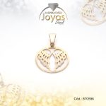 Dije de Acero Variado  Dorado Alas - 870596