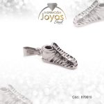 Dije de Acero Variado  Plateado Zapato - 870610