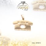 Dije de Acero Variado  Dorado Teléfono - 870615