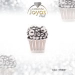 Dije de Acero Variado Esmalte Pandora Plateado Rosado Cotufero - 870647