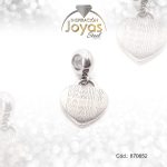 Dije de Acero Variado Pandora Plateado Corazón - 870652