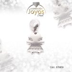 Dije de Acero Variado Circón Pandora Plateado Niña - 870659