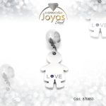 Dije de Acero Variado Circón Pandora Plateado Azul Niño - 870663