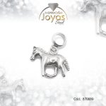 Dije de Acero Variado Pandora Plateado Caballo - 870689