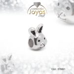 Dije de Acero Variado Pandora Plateado Conejo - 870691