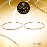 Argolla Celebrity Gold Tono Dorado Lisa  Trancadero: Insercion D: 4,2 cm A: 0,1 cm  Círculo - 530023