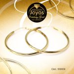 Argolla Celebrity Gold Tono Dorado Lisa  Trancadero: Insercion D: 2,6 cm A: 2,6 cm  Círculo - 530030